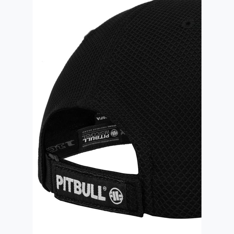 Чоловіча кепка Pitbull West Coast ,,Logo" гібридна чорна 6