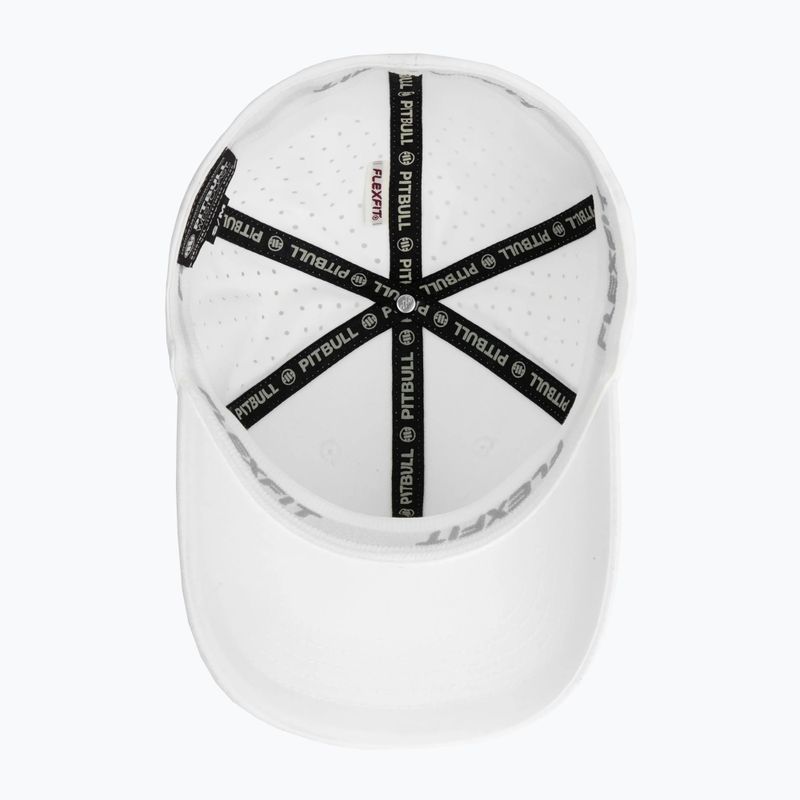 Кепка Pitbull Full Cap ,,Logo" Tech Witch Perforated white 3