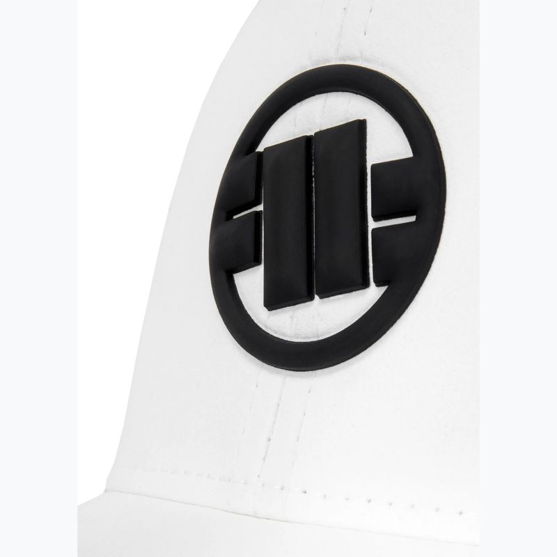 Кепка Pitbull Full Cap ,,Logo" Tech Witch Perforated white 5