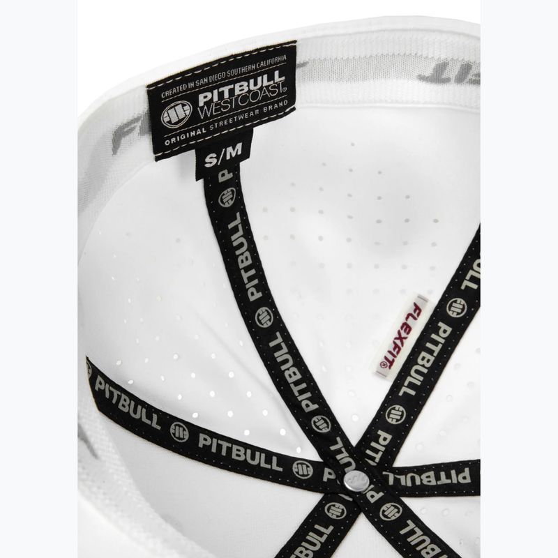 Кепка Pitbull Full Cap ,,Logo" Tech Witch Perforated white 7
