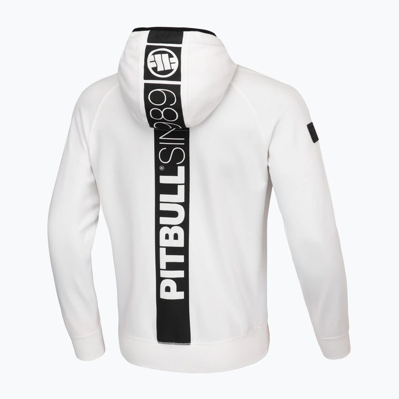 Кофта чоловіча Pitbull West Coast Stafford Hooded off white 2