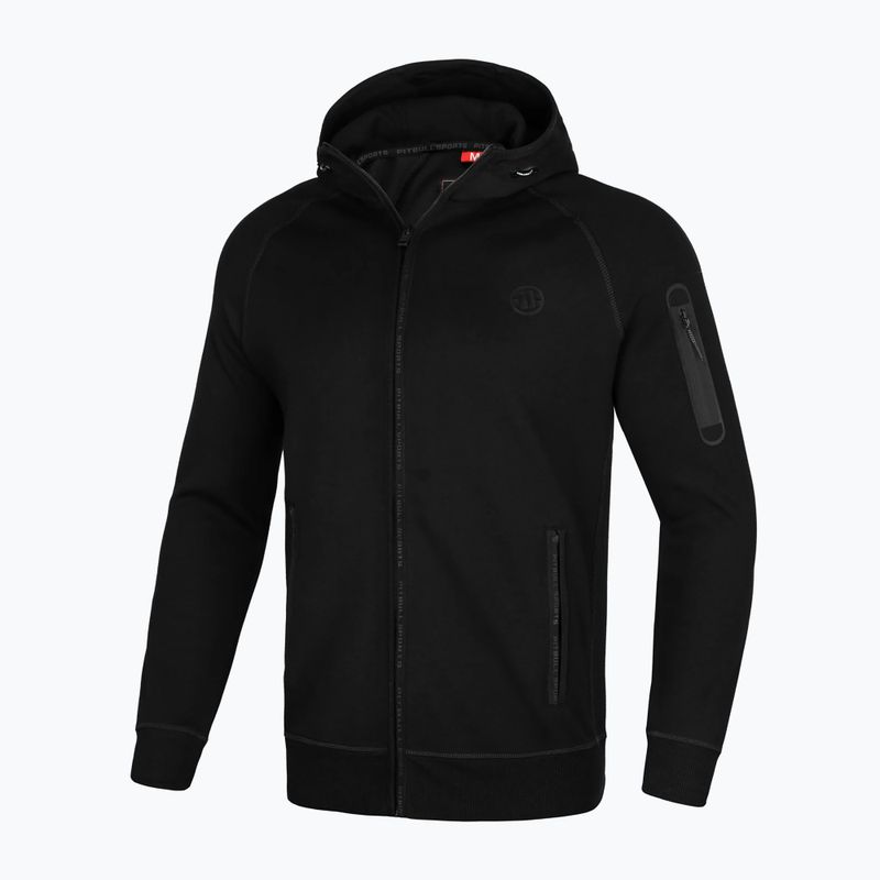 Кофта чоловіча Pitbull West Coast Hermes Hooded Zip black 4