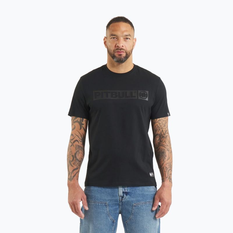 Футболка чоловіча Pitbull West Coast T-S All Black Hilltop black