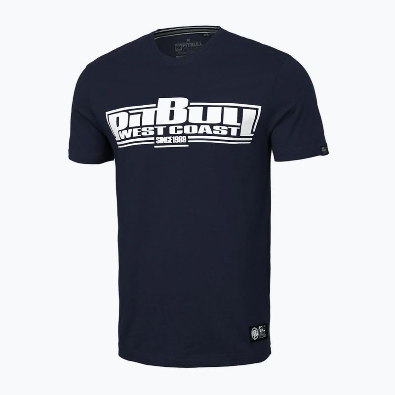 Футболка чоловіча Pitbull West Coast T-S Classic Boxing dark navy