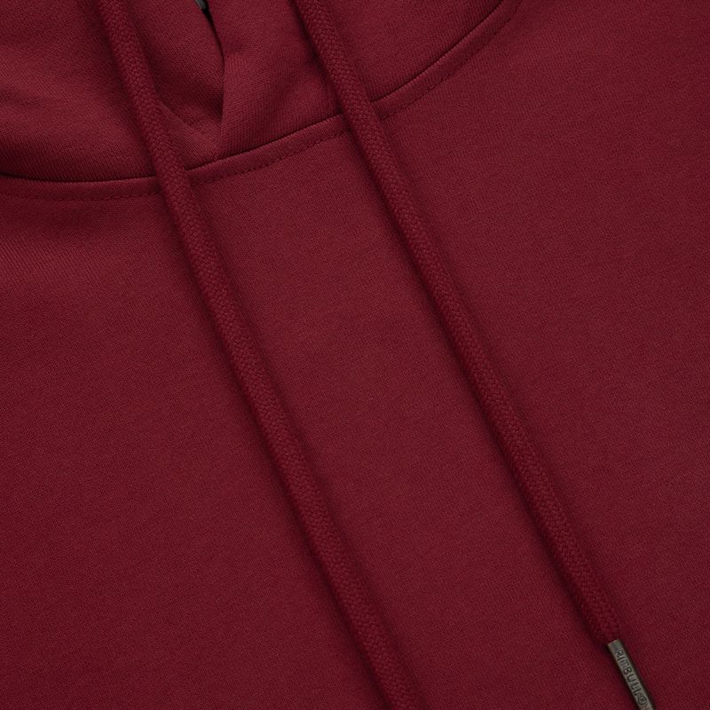 Кофта чоловіча Pitbull West Coast Everts Hooded burgundy 3