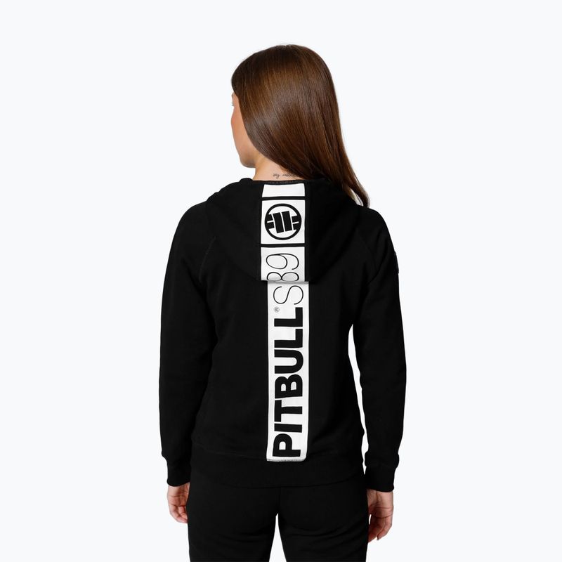 Кофта чоловіча Pitbull West Coast Fuchsia Hooded Zip black 3
