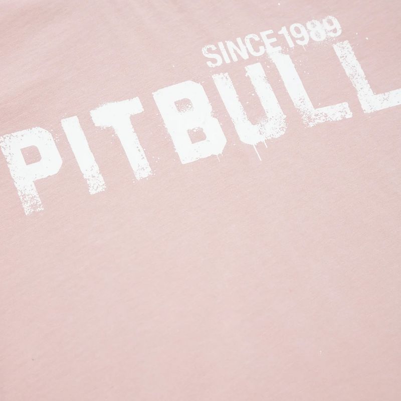 Футболка жіноча Pitbull West Coast T-S Grafitti powder pink 4