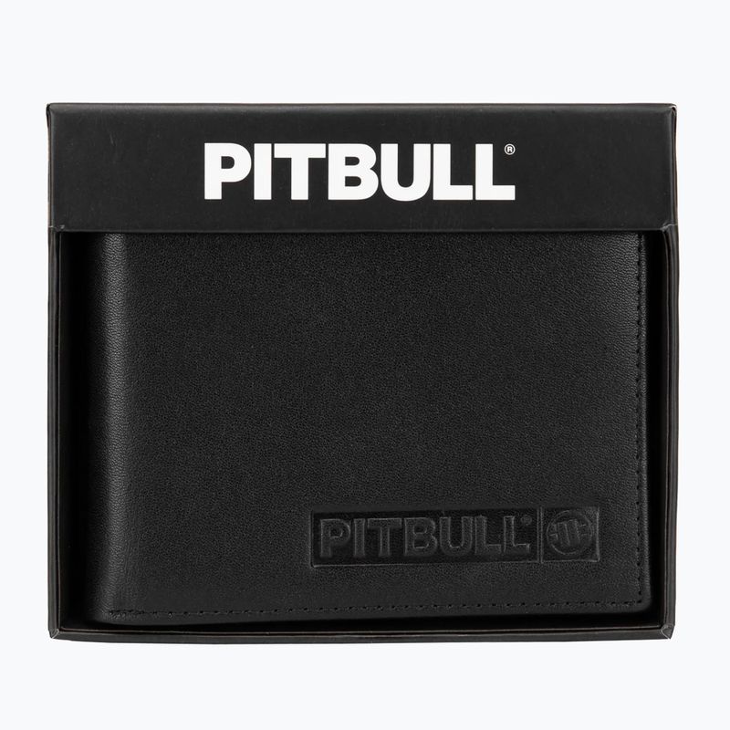 Гаманець чоловічий Pitbull Hilltop National City Embosed Leather black 3