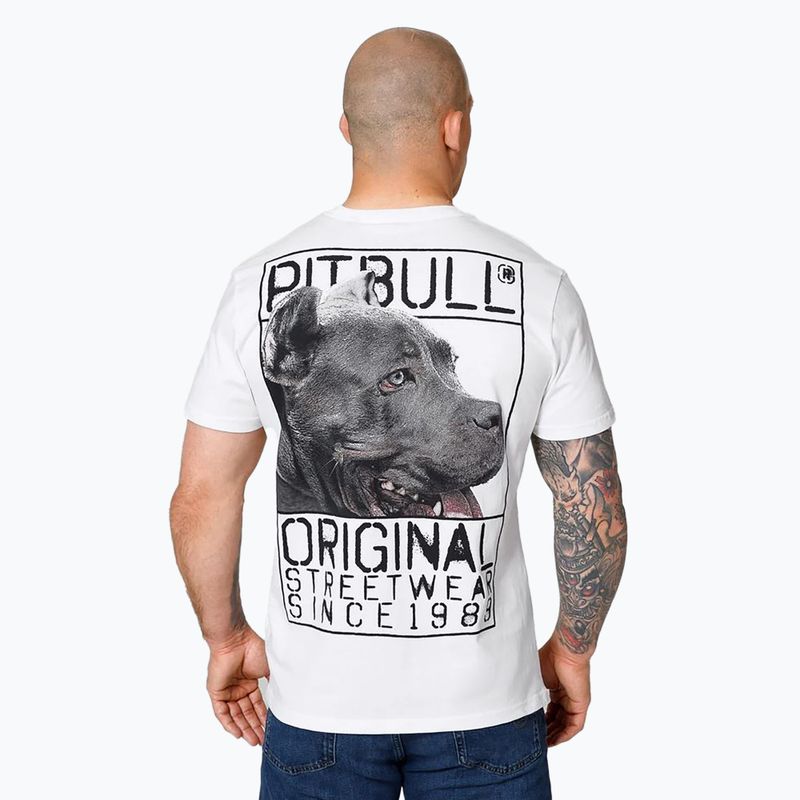 Біла чоловіча футболка Pitbull West Coast Origin 3