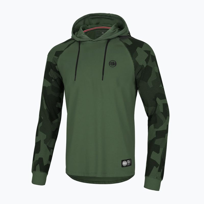 Кофта чоловіча Pitbull West Coast Hilltop Hooded olive