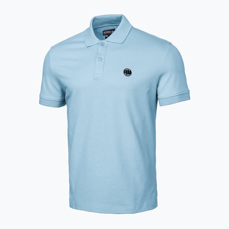 Футболка поло чоловіча Pitbull West Coast Polo Pique Regular light blue