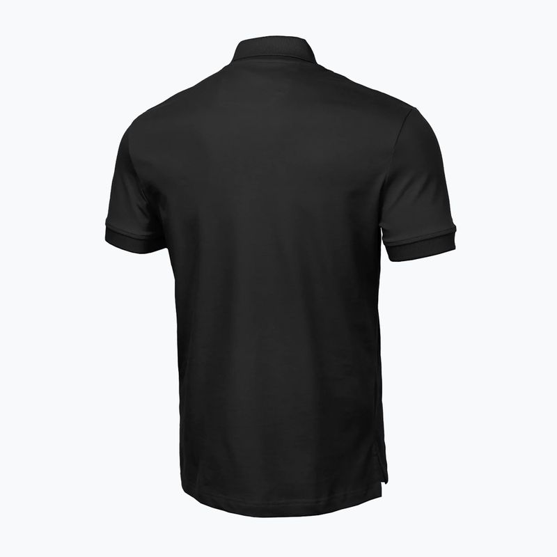 Футболка поло чоловіча Pitbull West Coast Polo Pique Regular black 2