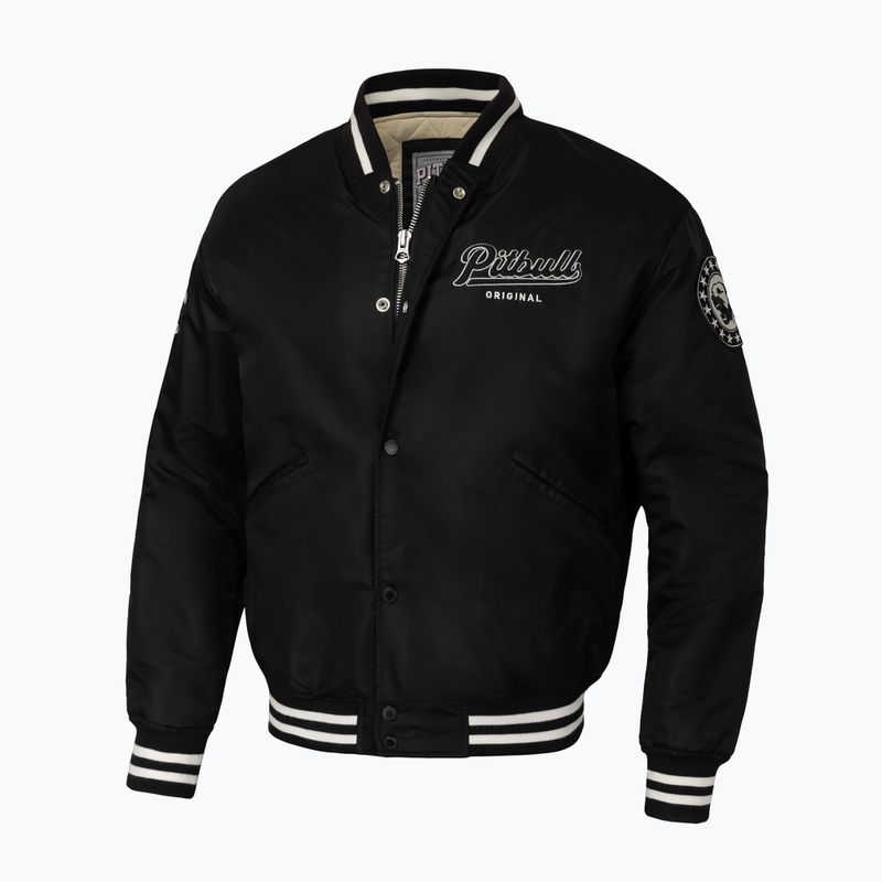 Куртка зимова чоловіча Pitbull Seabridge Varsity black 2