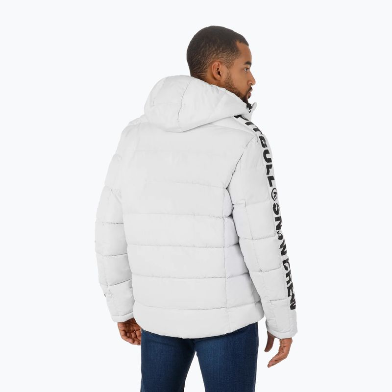 Пуховик чоловічий Pitbull West Coast Airway 4 Padded Hooded off white 3