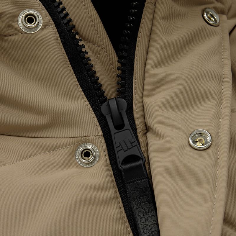 Куртка зимова чоловіча Pitbull West Coast Taurus Hooded dark sand 5
