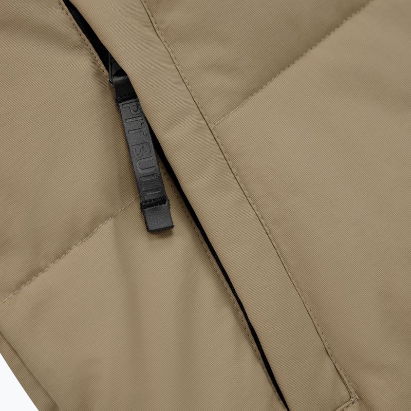 Куртка зимова чоловіча Pitbull West Coast Taurus Hooded dark sand 9