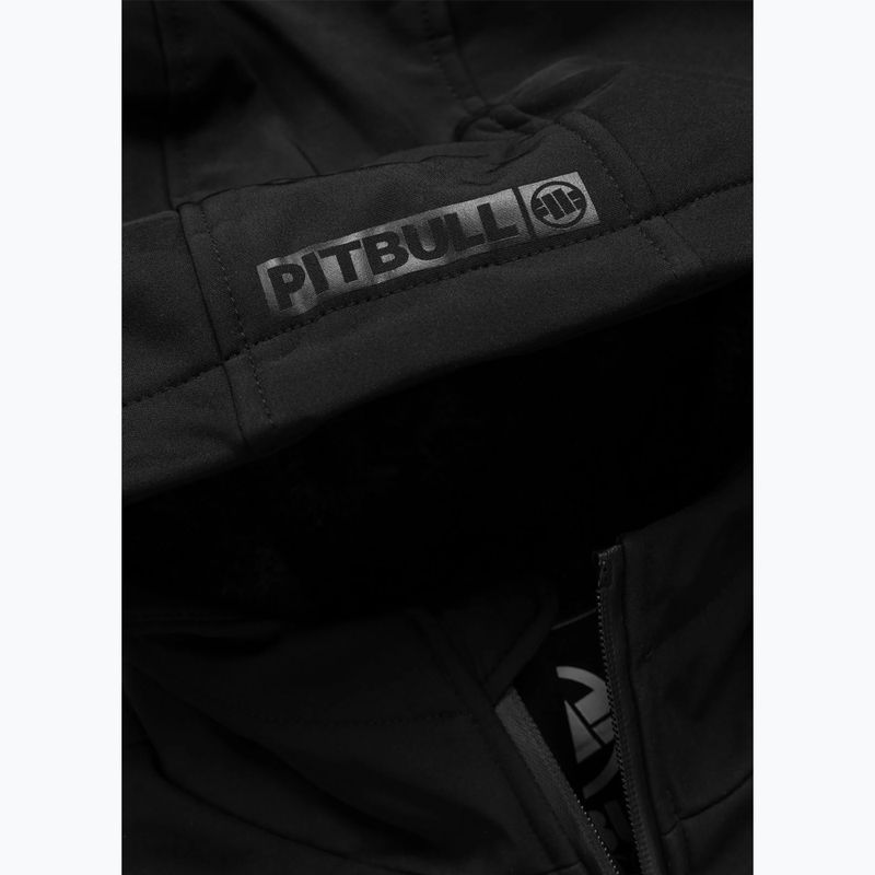 Чоловіча зимова куртка Pitbull Winter Midway Hooded black 7