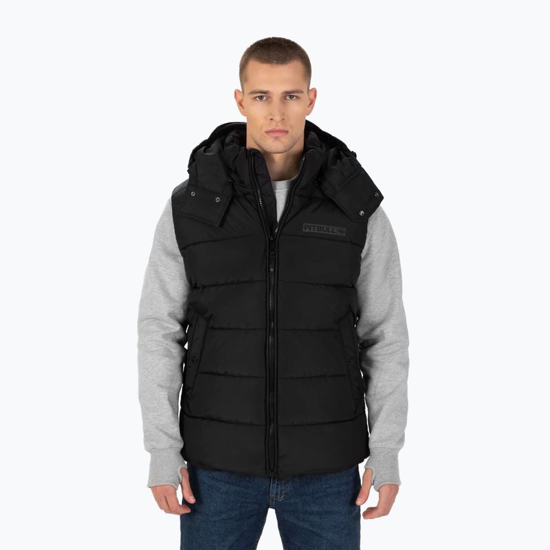 Куртка зимова чоловіча Pitbull West Coast Perseus Hooded Vest black