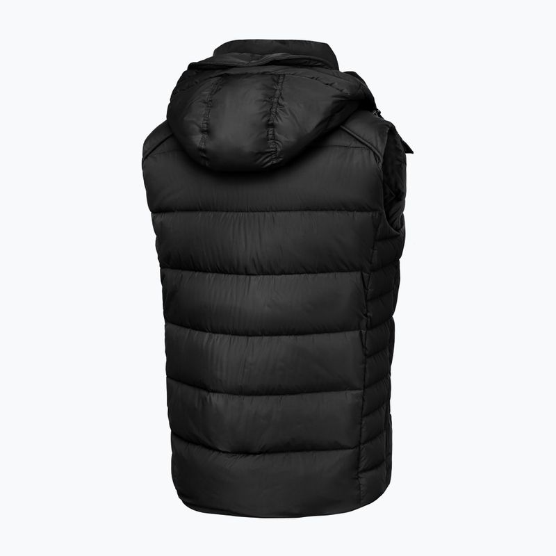 Куртка зимова чоловіча Pitbull West Coast Perseus Hooded Vest black 5