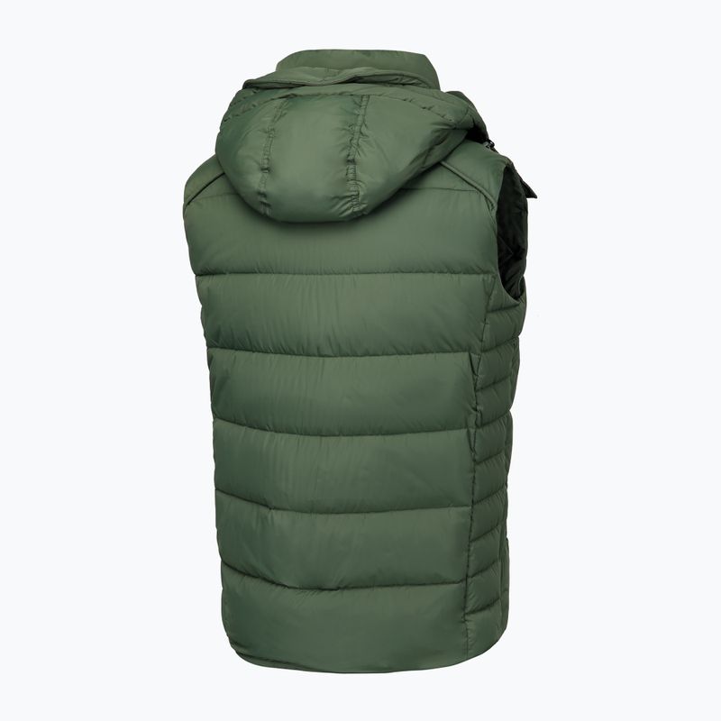 Куртка зимова чоловіча Pitbull West Coast Perseus Hooded Vest olive 5