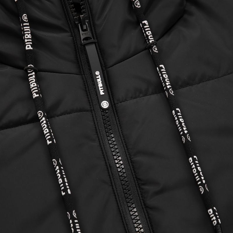 Куртка зимова жіноча Pitbull West Coast Jenell Quilted Hooded black 5