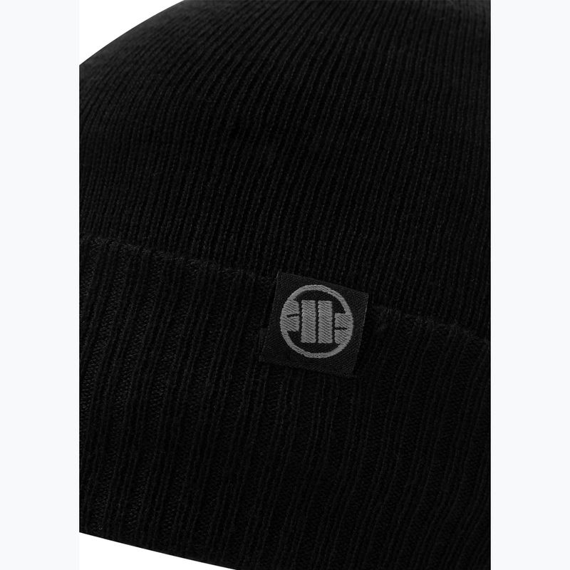 Шапка зимова Pitbull West Coast Beanie Bubble Small Logo 2 black 3