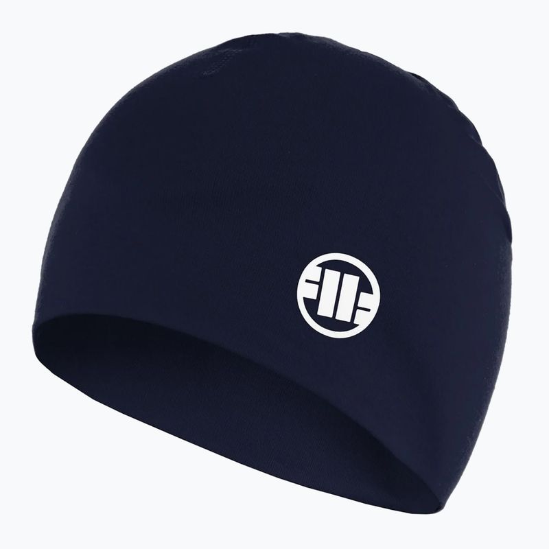 Шапка зимова чоловіча Pitbull Beanie Small Logo II navy/white