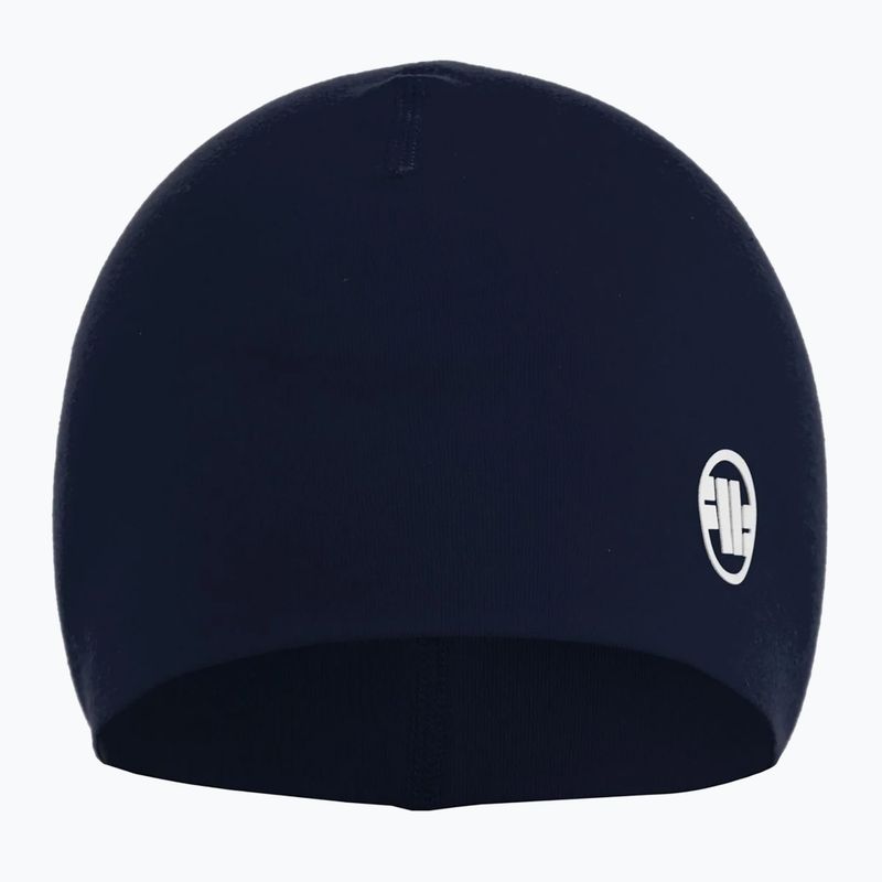 Шапка зимова чоловіча Pitbull Beanie Small Logo II navy/white 3