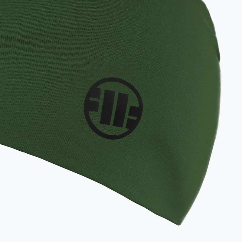 Шапка зимова чоловіча Pitbull Beanie Small Logo II olive/black 4