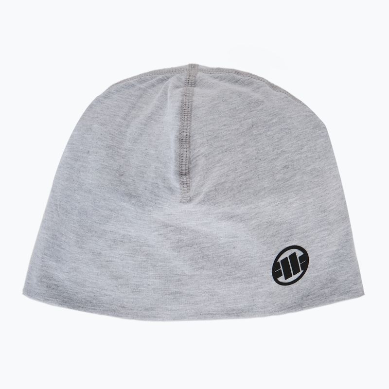 Шапка зимова чоловіча Pitbull Beanie Small Logo II grey melange/black