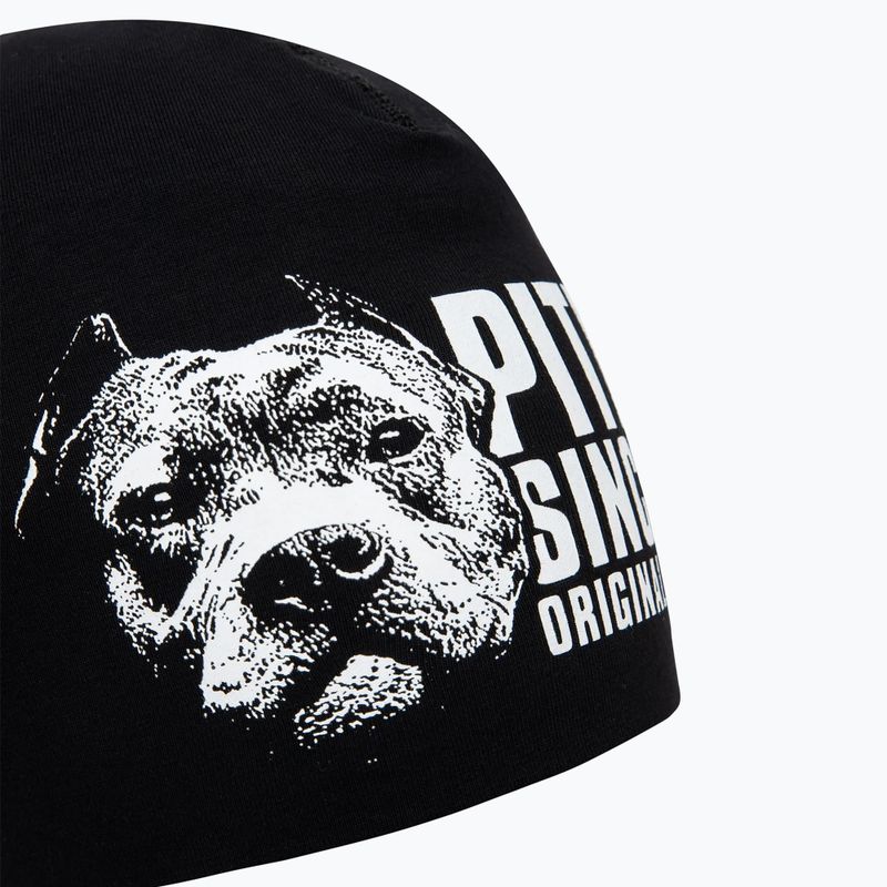 Шапка зимова чоловіча Pitbull Beanie Blood Dog black 3