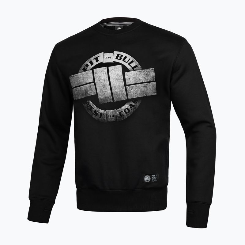 Чоловічий світшот Pitbull West Coast Steel Logo Crewneck Crewneck чорний 3