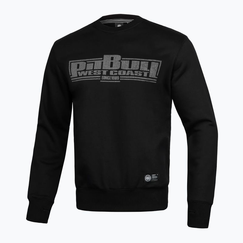 Чоловічий світшот Pitbull West Coast Boxing FD Crewneck чорний 3