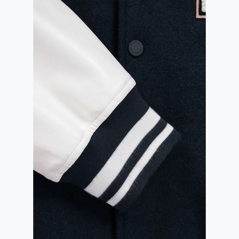 Чоловіча куртка-бомбер Pitbull West Coast Fisher Pu Bomber темно-синього кольору 10