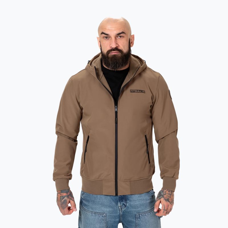 Чоловіча куртка Pitbull West Coast Midway 2 Softshell куртка койот коричнева