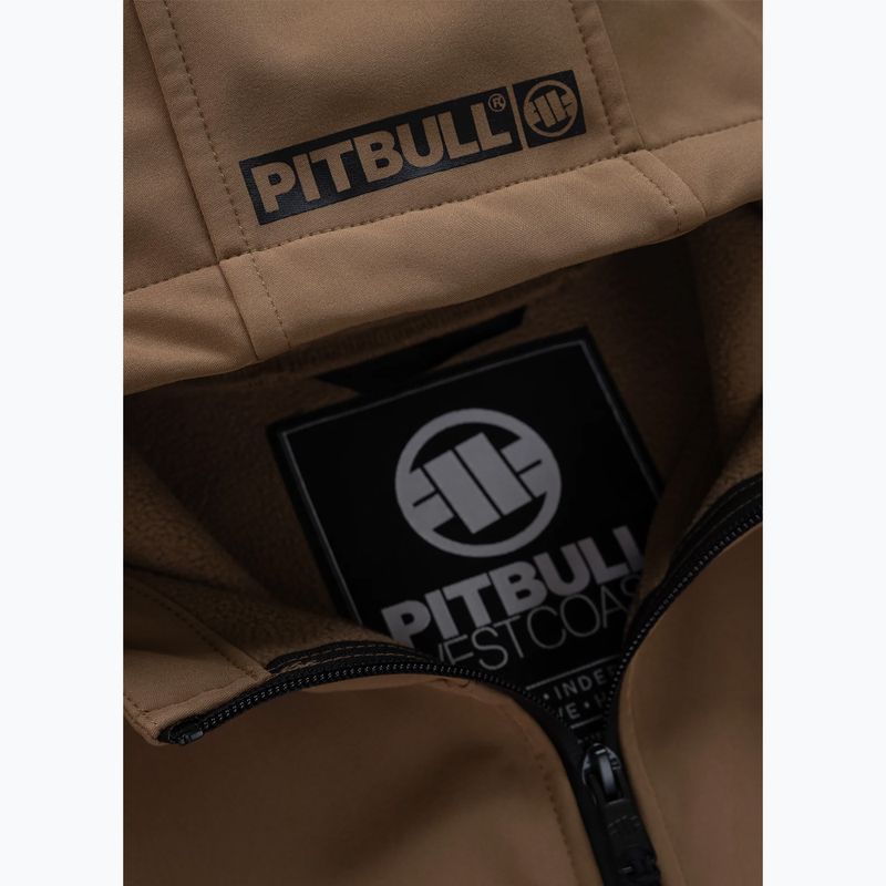 Чоловіча куртка Pitbull West Coast Midway 2 Softshell куртка койот коричнева 9