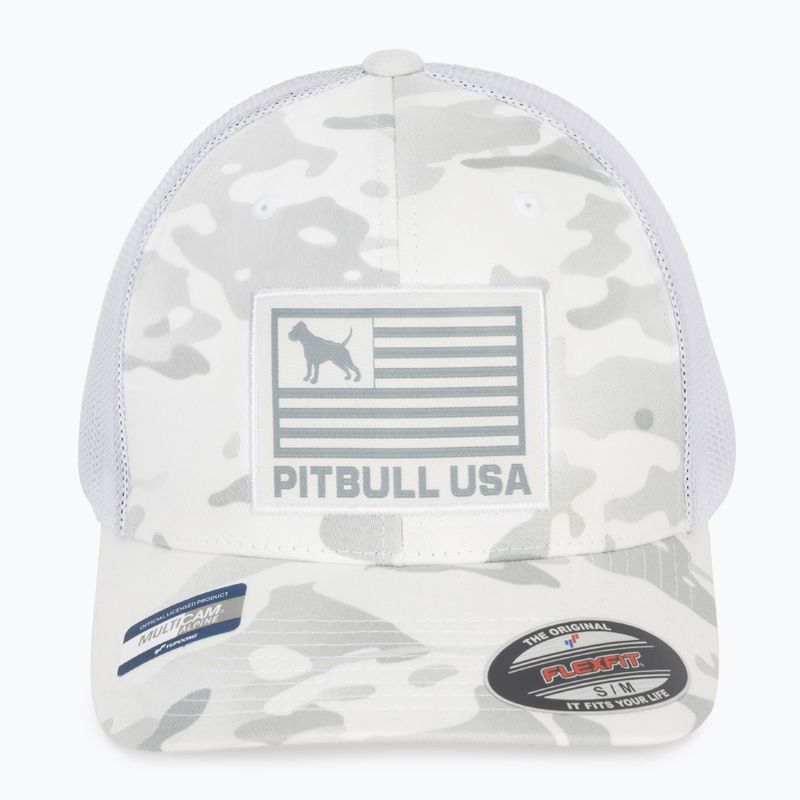Кепка чоловіча Pitbull Mesh Full Cap Pitbull Usa Multicam white/camouflage 2