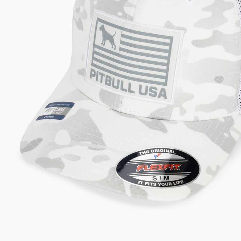 Кепка чоловіча Pitbull Mesh Full Cap Pitbull Usa Multicam white/camouflage 3