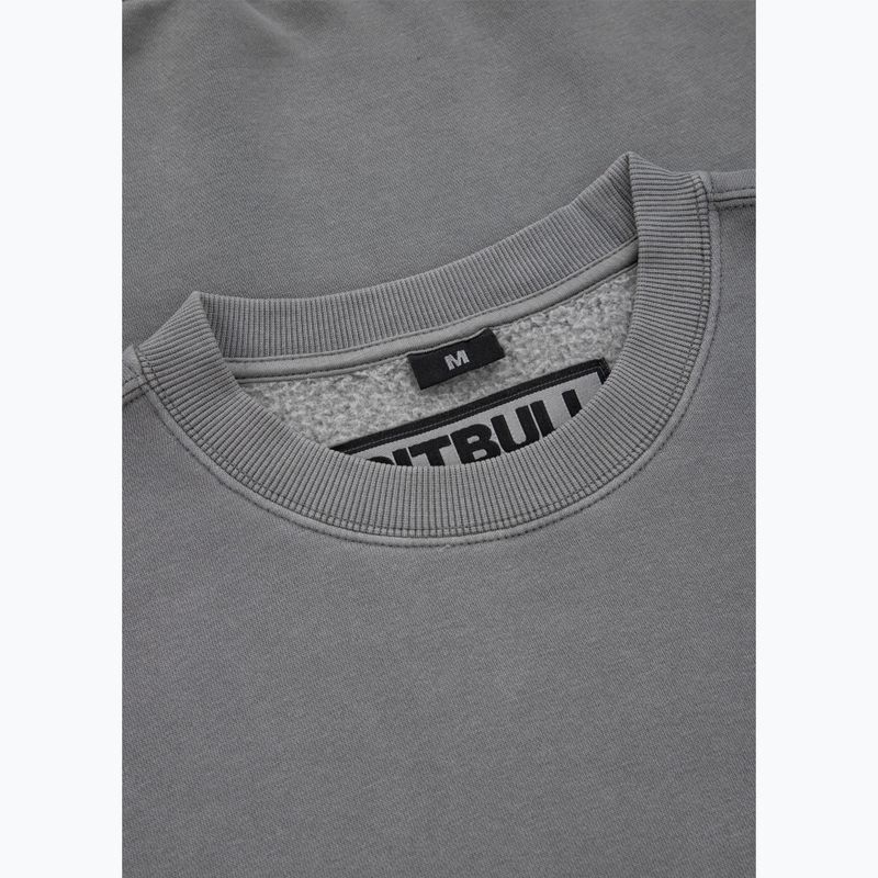 Чоловічий світшот Pitbull West Coast Lancaster Crewneck сірий 5