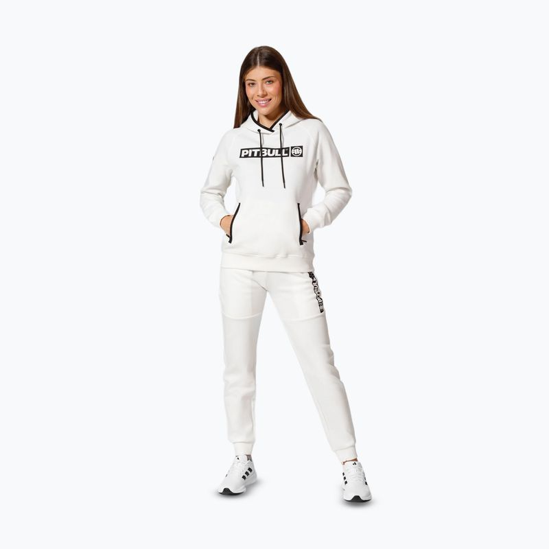 Кофта жіноча Pitbull West Coast Georgia Hooded Of white 2