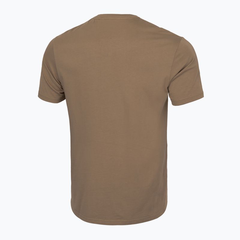 Жіноча футболка Pitbull West Coast Маленький логотип койот коричневий 2