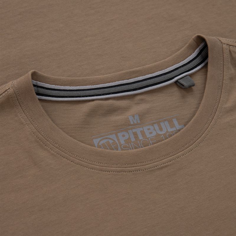 Жіноча футболка Pitbull West Coast Маленький логотип койот коричневий 4
