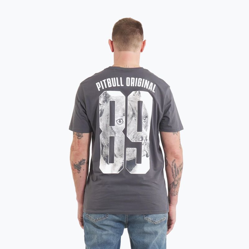 Футболка чоловіча Pitbull Eighty Nine Dog graphite 3