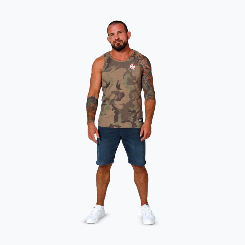 Футболка чоловіча Pitbull Small Hilltop Tank Top woodland camo 2