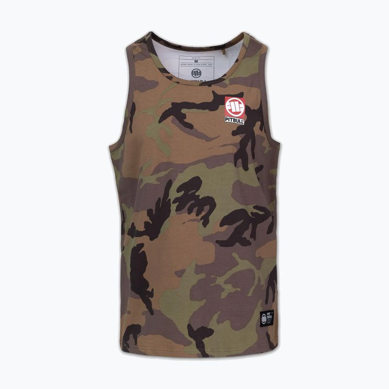 Футболка чоловіча Pitbull Small Hilltop Tank Top woodland camo 4