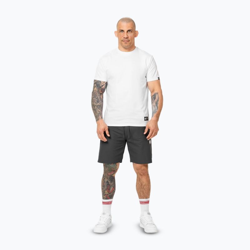 Шорти чоловічі Pitbull West Coast Pique Rockey graphite 2