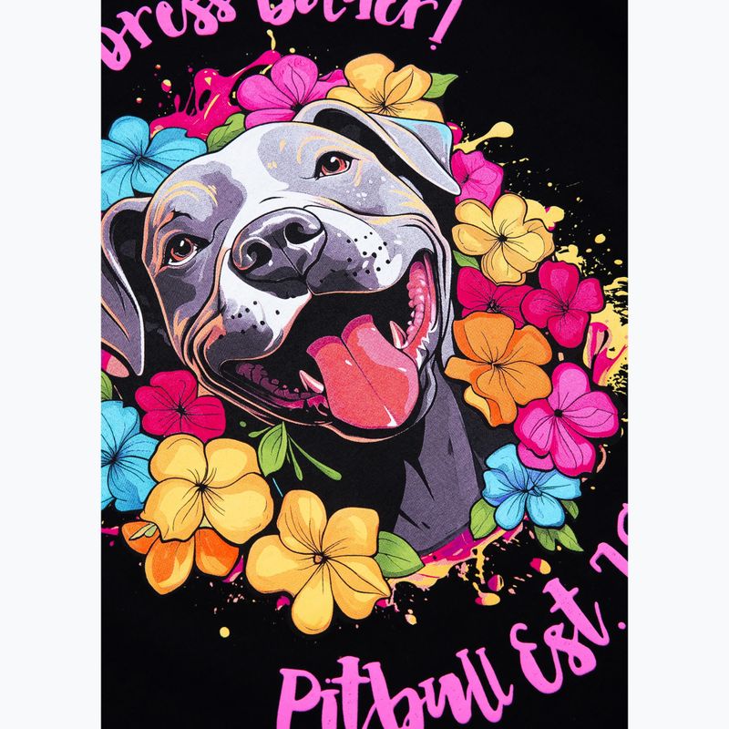 Жіноча футболка Pitbull West Coast Happy-Pit чорна 4