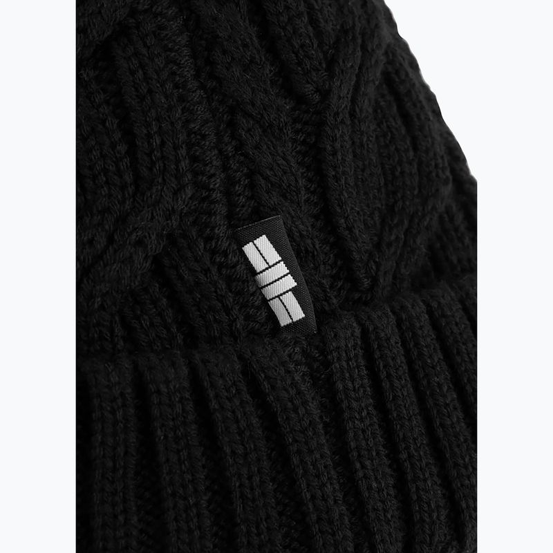 Шапка зимова чоловіча Pitbull Beanie Snow Crew black 3