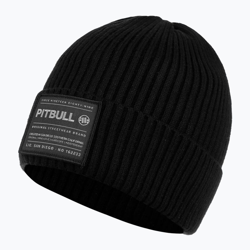 Шапка зимова чоловіча Pitbull Beanie Dock black