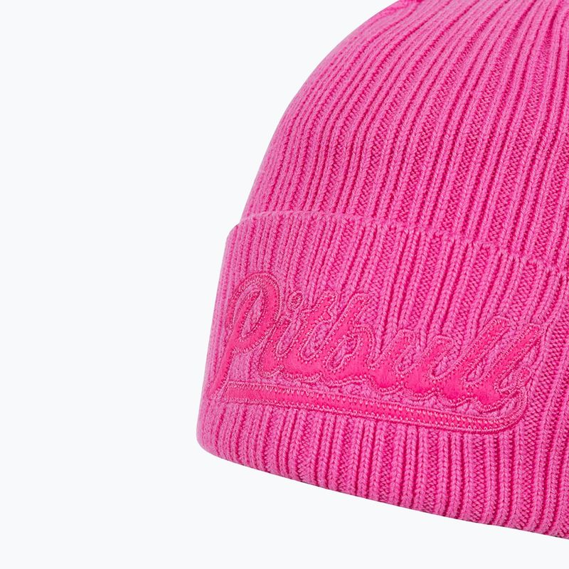 Шапка зимова чоловіча Pitbull Beanie Silvas Angel pink 3